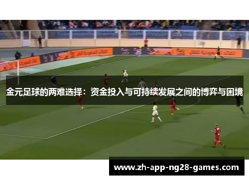 金元足球的两难选择:资金投入与可持续发展之间的博弈与困境 金元足球的两难选择:资金投入与可持续发展之间的博弈与困境